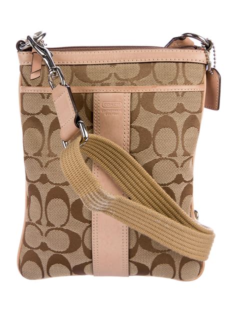 coach tote cross body bag